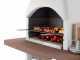 Palazzetti Oslo 2 Charcoal Barbecue in Concrete  - 68x40 cm Cooking Grid