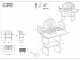 Palazzetti St. Tropez Charcoal Barbecue in Concrete  - 76x40 cm Cooking Grid