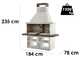 Palazzetti Argos - Masonry Barbecue 3 in 1