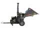 Wortex Grizzly - Towable petrol garden shredder - Loncin 420cc with electric start