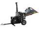 Wortex Grizzly - Towable petrol garden shredder - Loncin 420cc with electric start