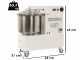 Famag Grilletta IM 15/230 10 Speed HH - 15 kg high hydration spiral mixer