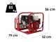 Tecnogen H8000 TE/A - 6 kW Petrol Power Generator with AVR - DC 5.4 kW Three-phase + ATS