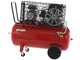 Fini Advanced MK 102-100-2M - Belt-driven electric air compressor - 2 Hp Motor - 100 L