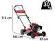 Marina Systems GX BIOMULCH 51SL Mulching Lawn Mower - Loncin 65FC Engine