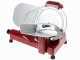 RGV Vintage 250 Red - Meat Slicer with 250 mm Hardened Blade - 140W