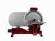 RGV Vintage 250 Red - Meat Slicer with 250 mm Hardened Blade - 140W