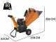 Wortex Drake D300/70E - Electric garden Shredder - Single Phase 3 HP
