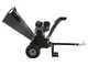 Wortex Drake D420/120L - Petrol garden shredder - 15Hp Loncin G420F engine