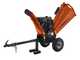 Wortex Drake D420/120L-E - Petrol garden shredder - Loncin G420F engine with electric start