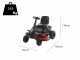 GeoTech-Pro Green-Kart 76 - 48V/50Ah Battery-powered Riding-on Mower - Side Discharge and Mulching