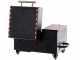 Royal Food Pelletto 140 W Table-top Wood Pellet Grill - Stainless Steel Grids - 35x38 cm Grid