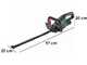 BOSCH UniversalHedgeCut 18V-50 - Battery-powered Hedge Trimmer - 18V/2.5Ah - 50 cm Blade