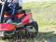 CaRINO Electric Riding-on Flail Mower - 48 V/200 Ah Battery-powered Engine - 110 cm Cutting Width
