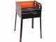 Ferraboli Ciao Charcoal Barbecue - 35x35 cm Chrome-plated Steel Grid