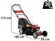 GeoTech S51-170 BMSGW Self-propelled Petrol Lawn Mower - 4 in 1 - 51 cm Blade