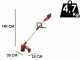 Einhell GE-LM 36/4in1 Li-Solo - Multi-tool Battery-powered Brush Cutter - WITHOUT BATTERY AND CHARGER