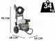 Comet FDX2 CXD 10/220 Petrol Pressure Washer - Honda GP 200 Engine - petrol