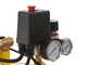 ABAC LINE B26B/150 CM3 - Single-phase belt-driven electric air compressor - Motor 3 HP - 150 litres