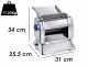 Imperia New Restaurant - 160W Electric Stainless Steel Pasta Maker 