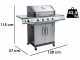 Char-Broil Performance Pro S 4 Gas Grill - 74x44,5 cm Cooking Surface