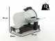 RGV Vintage 250 Black - Meat Slicer with 250 mm Hardened Blade - 140W