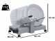 RGV Desy AF 275 AM Silver - Meat Slicer with 275 mm Hardened Blade - 150W