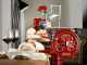 BERKEL B3 - Flywheel Meat Slicer with 300 mm Chrome-plated Steel Blade - Red