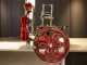 BERKEL B114 - Flywheel Meat Slicer - 320 mm Chrome-plated Steel Blade - Red