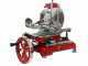 Berkel Tribute Red - Flywheel Meat Slicer - 300 mm Hard-chrome Steel Blade