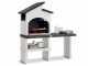 Palazzetti Ravello Wood-fired Barbecue in Concrete  - 68x40 cm Cooking Grid