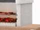 Palazzetti Rimini Wood-fired Barbecue in Concrete  - 68x40 cm Cooking Grid