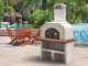 Palazzetti Easy Medium with Base - Outdoor Wood-fired Oven - 77x65 Cooking Chamber