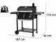 MasterCook Friend Charcoal Barbecue  - 46x41 cm Grid