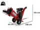 GeoTech PRO PCS 90 L - Professional petrol garden shredder - Loncin G270F engine