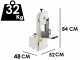 Savioli 1650 Anodised Bone Bandsaw - Blade 1650 - Three-Phase - Band Saw