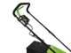 Greenworks GD24LM33 24V Battery-powered Lawn Mower - 33 cm - BATTERY AND BATTERY CHARGER NOT INCLUDED