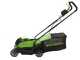 Greenworks GD24LM33 24V Battery-powered Lawn Mower - 33 cm - BATTERY AND BATTERY CHARGER NOT INCLUDED