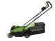 Greenworks GD24LM33 24V Battery-powered Lawn Mower - 33 cm - BATTERY AND BATTERY CHARGER NOT INCLUDED