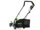 Greenworks GD24LM33 24V Battery-powered Lawn Mower - 33 cm - BATTERY AND BATTERY CHARGER NOT INCLUDED