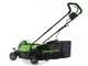 Greenworks GD24LM33 24 V Battery-powered Electric Lawn Mower - 33 cm - 4Ah Battery