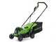 Greenworks GD24LM33 24 V Battery-powered Electric Lawn Mower - 33 cm - 4Ah Battery