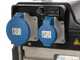 MOSA GE 7000 HBM - 6 kW Petrol Power Generator with AVR Panel - DC 5 kW Single-phase