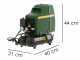 FIAC ECU 201 - Single-phase, oil-less, portable electric air compressor - 1.5 HP motor - 6 lt.