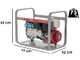 MOSA GE 7000 HBM - 6 kW Petrol Power Generator - DC 5 kW Single-phase