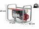 MOSA GE 8000 HBT - 6.4 KW Three-phase Power Generator - Italian Alternator