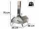 Royal Food CHIPSY 11 - Wood Pellet Pizza Oven - Cooking Capacity: 1 Pizza
