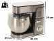 DCG KM1512 - Planetary mixer - 12 litre STAINLESS STEEL bowl - Multi quick release tool