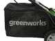 Greenworks G48LM41 48V Battery-powered Electric Lawn Mower - 41 cm - BATTERY AND BATTERY CHARGER NOT INCLUDED
