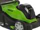 Greenworks G48LM41 48V Battery-powered Electric Lawn Mower - 41 cm - BATTERY AND BATTERY CHARGER NOT INCLUDED